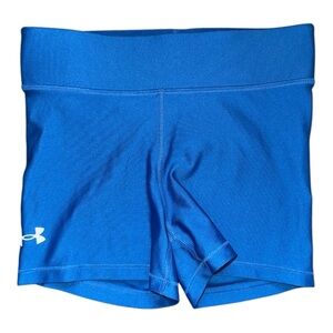 Y2k Under Armour compression Short 2 inch inseam in cobalt blue size XS‎